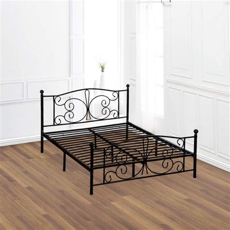 metal platform bed frame compatible with box spring|box spring mattress vs innerspring.